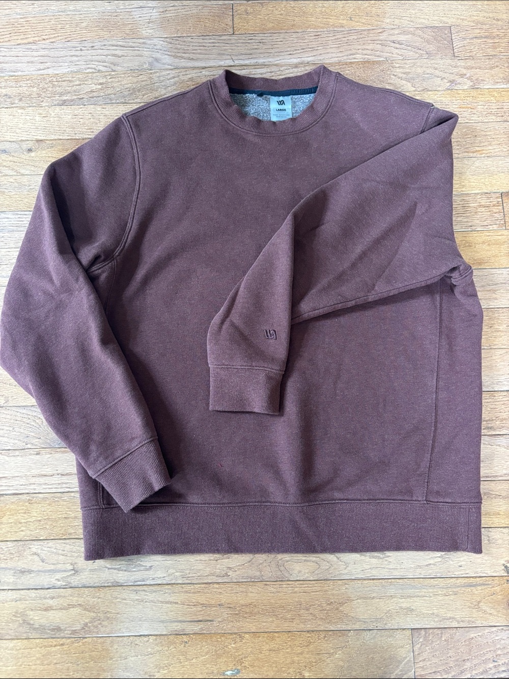 VRST Men's Crewneck Sweatshirt in Brown